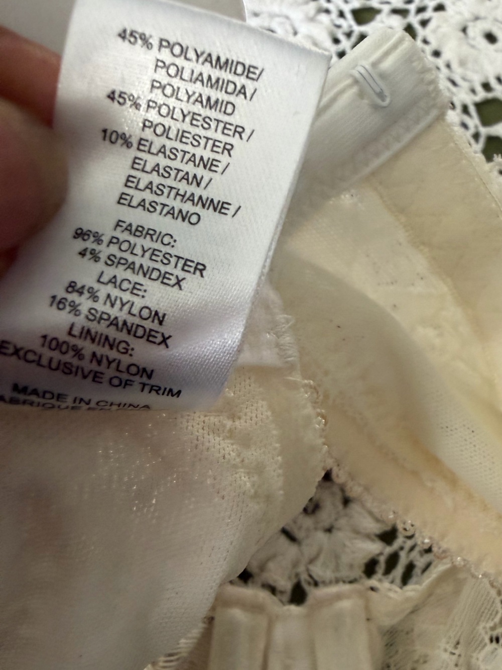 O’ Lingerie Underwire Lace Bra in Ivory Whitney 40C - Picture 12 of 12
